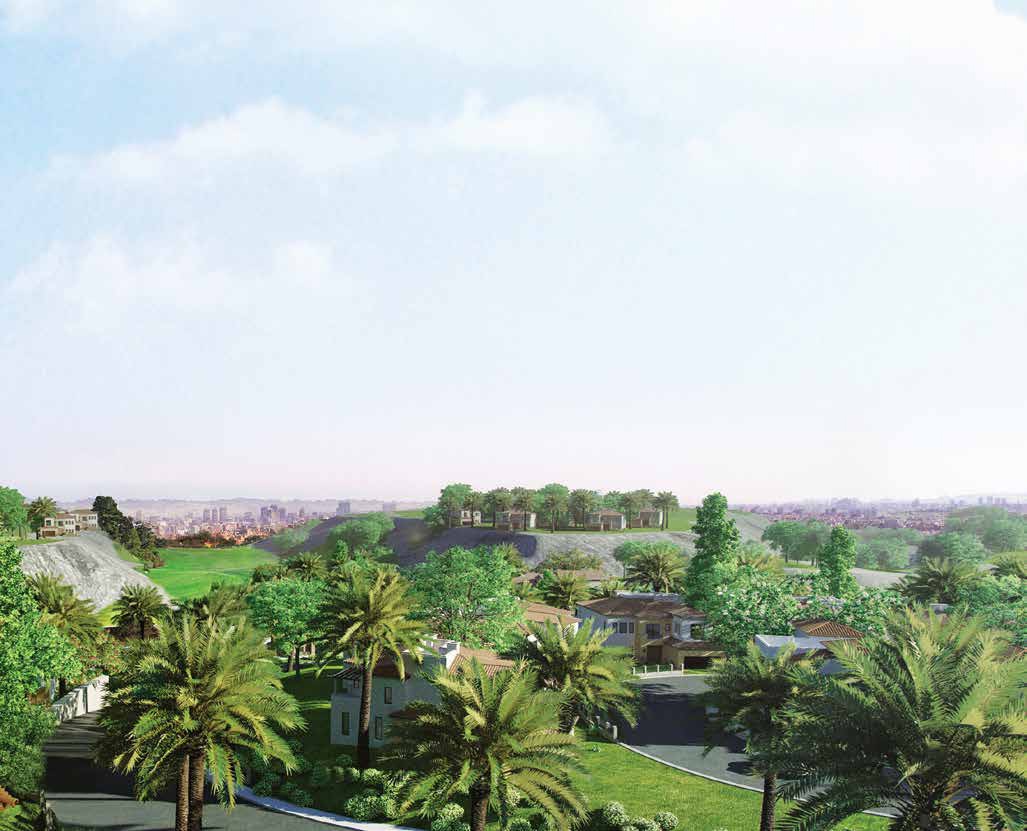 Uptown Cairo Levana Twin house golf view