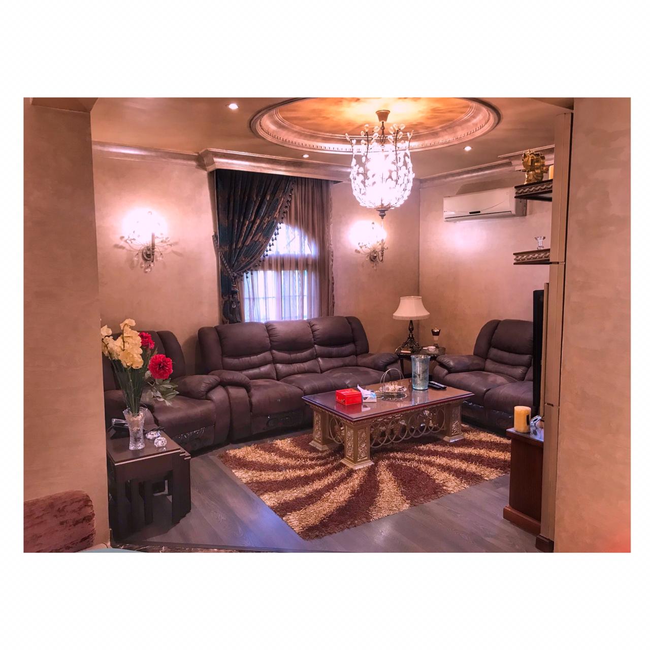 Fully Finished Apartment with Open Roof And Private Entrance In Katameya Residence Compound