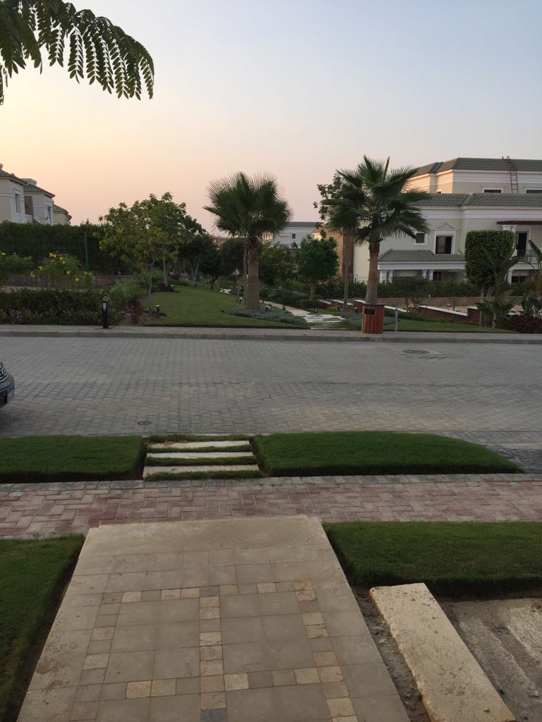 Twin house at landmark , new Cairo