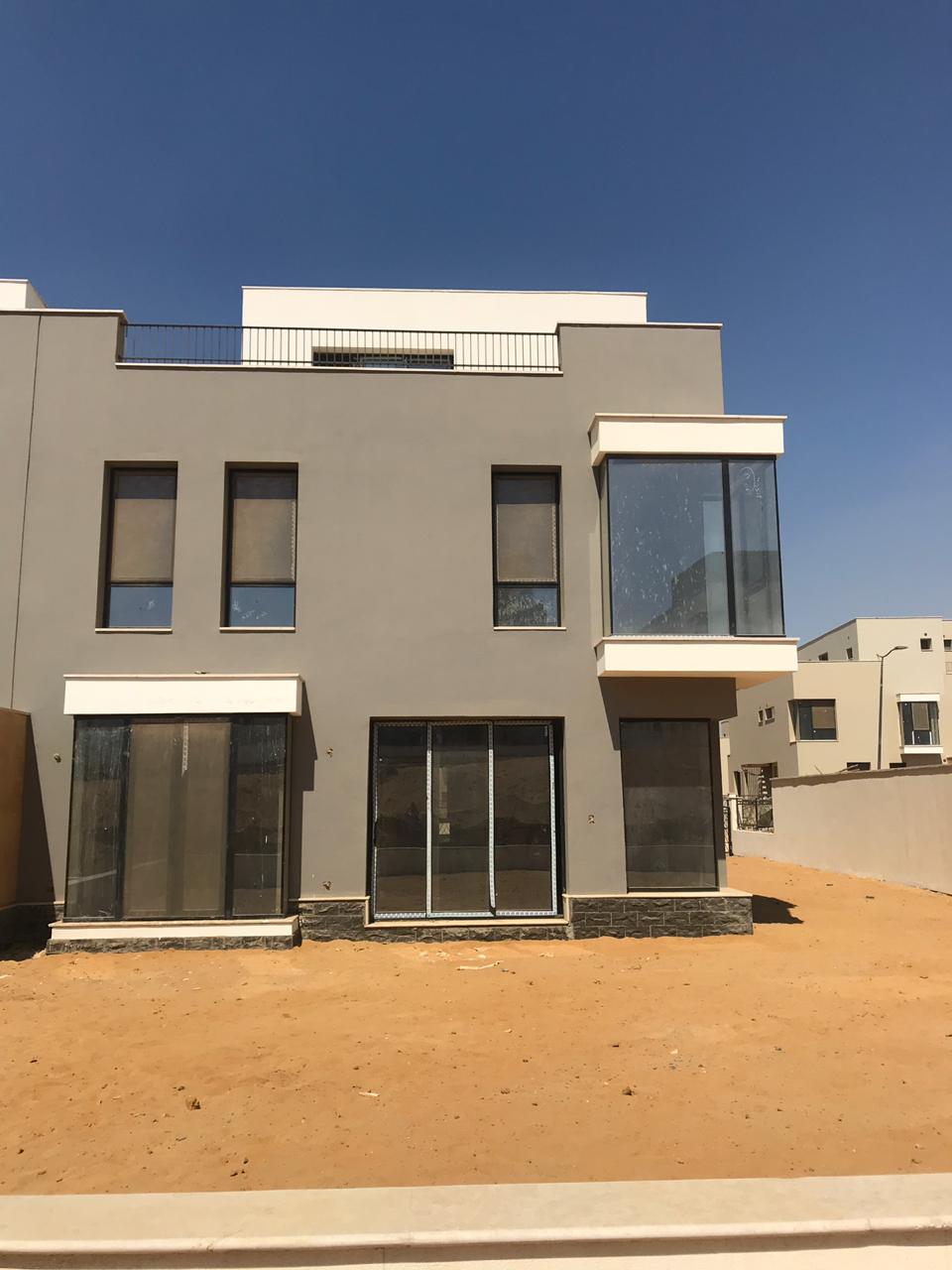 Twin house Villette Phase 2 landscape view