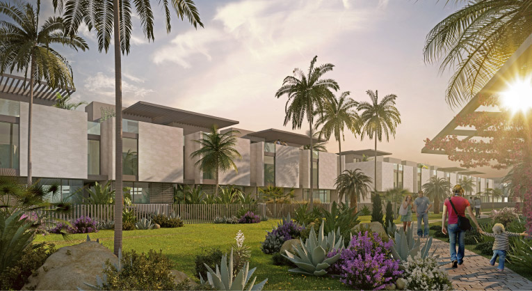 Town Middle in Al Burouj 243sqm F.F