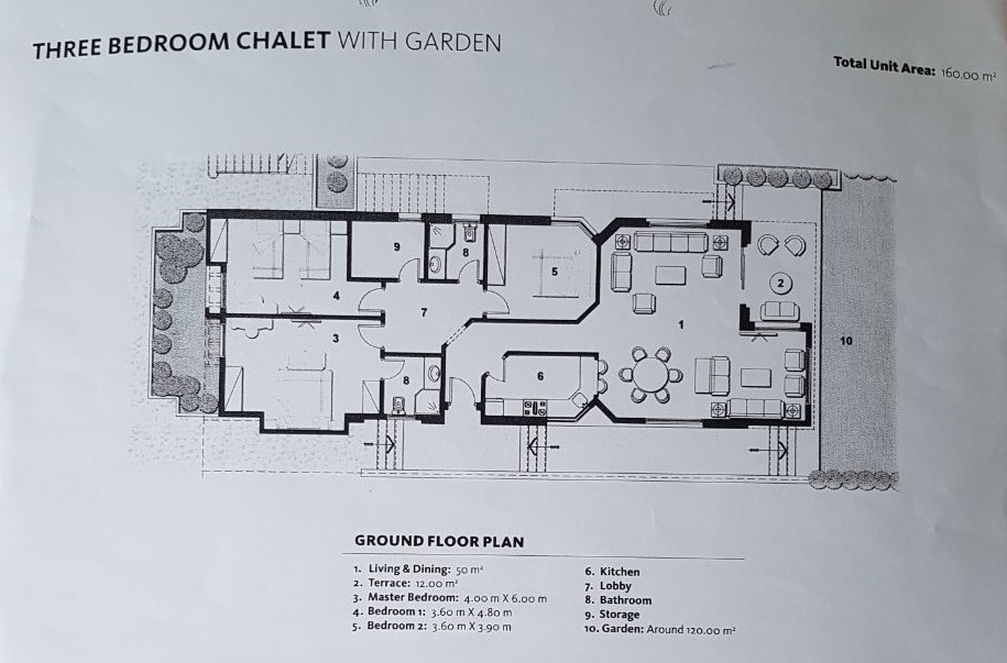 Ground floor Chalet Ein Bay 