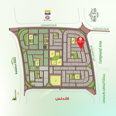 Duplex Semi Finished  in Andalous 