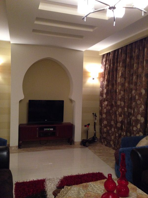 Duplex in Ganoub al acadmya fully finished 