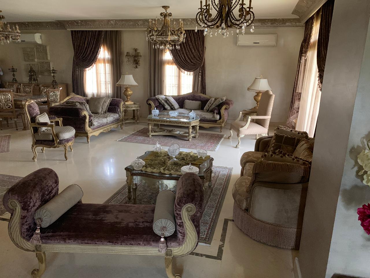 Fully Finished Apartment with Open Roof And Private Entrance In Katameya Residence Compound