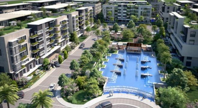 Apartment 228M semi finished in water way compound