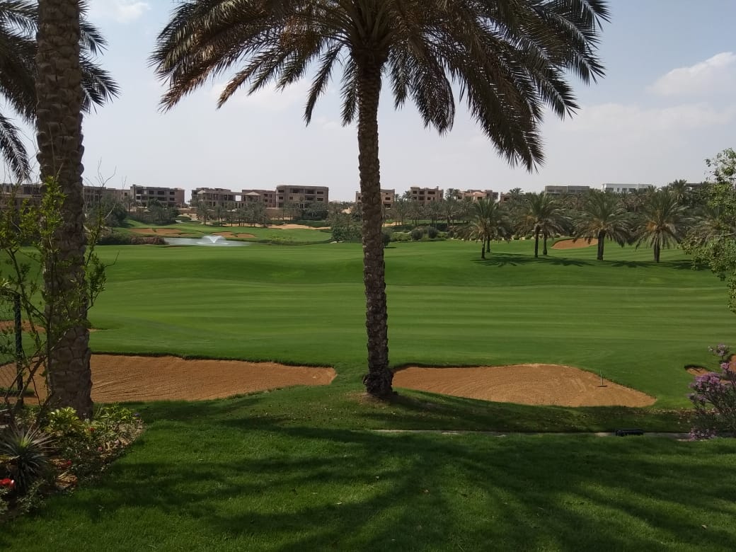 Katameya dunes apartments for rent first row golf
