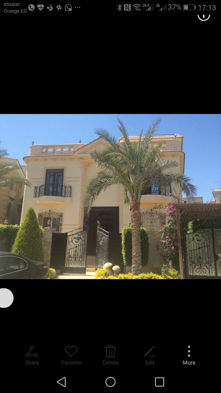 villa fully finished in El Shrouk city for sale