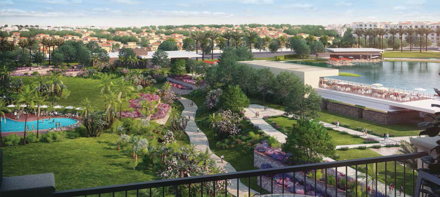 Mivida Crescent Apartment 207+92 garden