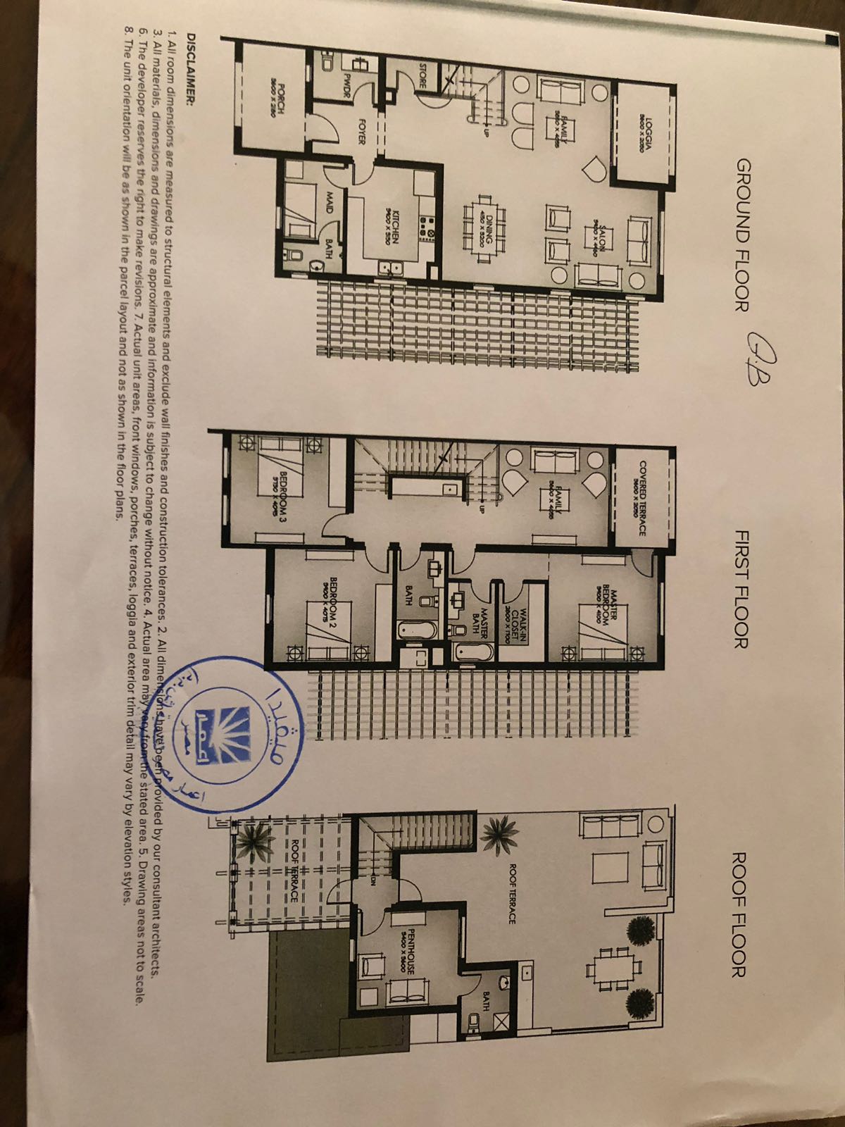 Twin house in mivida semi finished