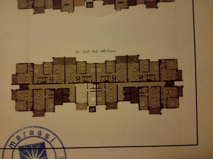  Marassi luxury apartments 92 sqm marina view