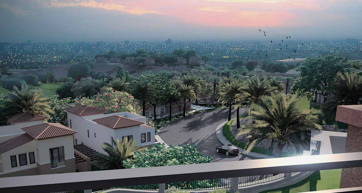 Uptown Cairo Levana Twin house golf view