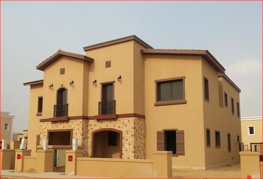 Twin house in mivida semi finished