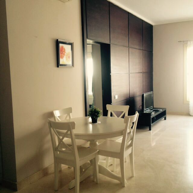studio in the village fully furnished