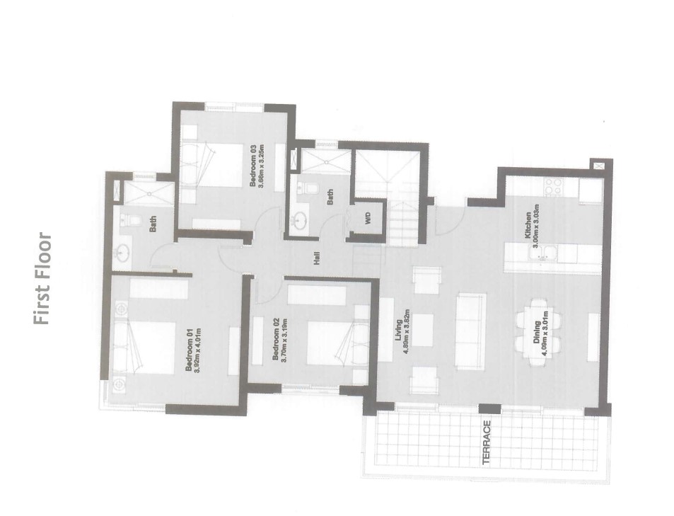 chalet with penthouse property in Marassi Blanca 