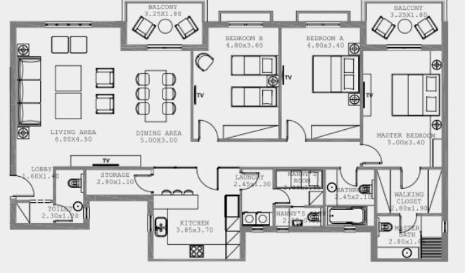 Very good opportunity. Aparmtent 209m under market price  in hyde park for sale